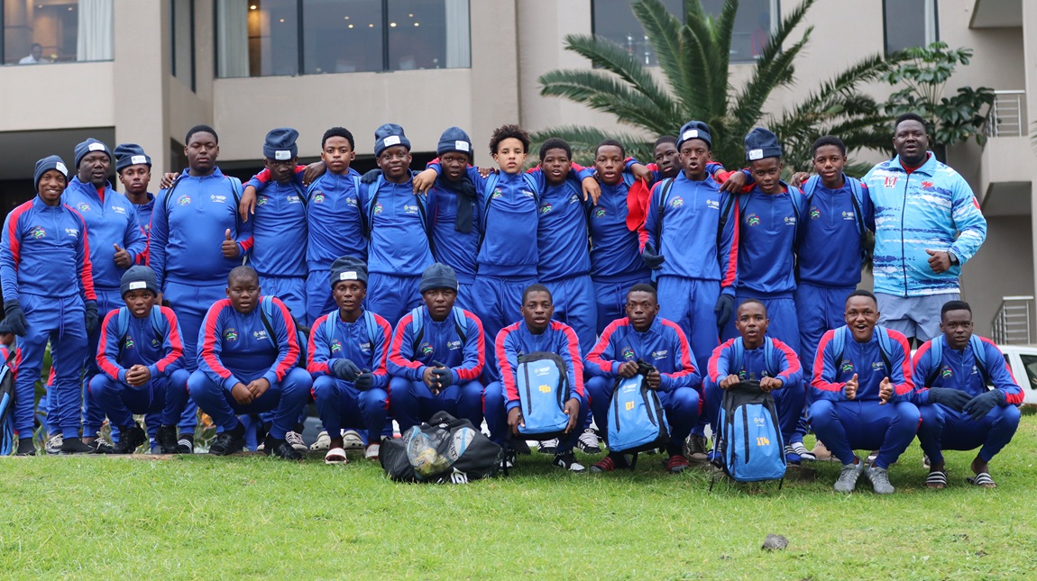 Team Limpopo at the 2026 Winter National School Sports Championships hosted at KuGompo City, Eastern Cape